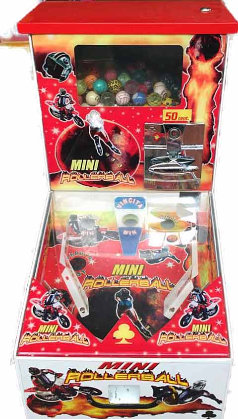 Distributore con gioco Flipperino - Venus Games Rimini