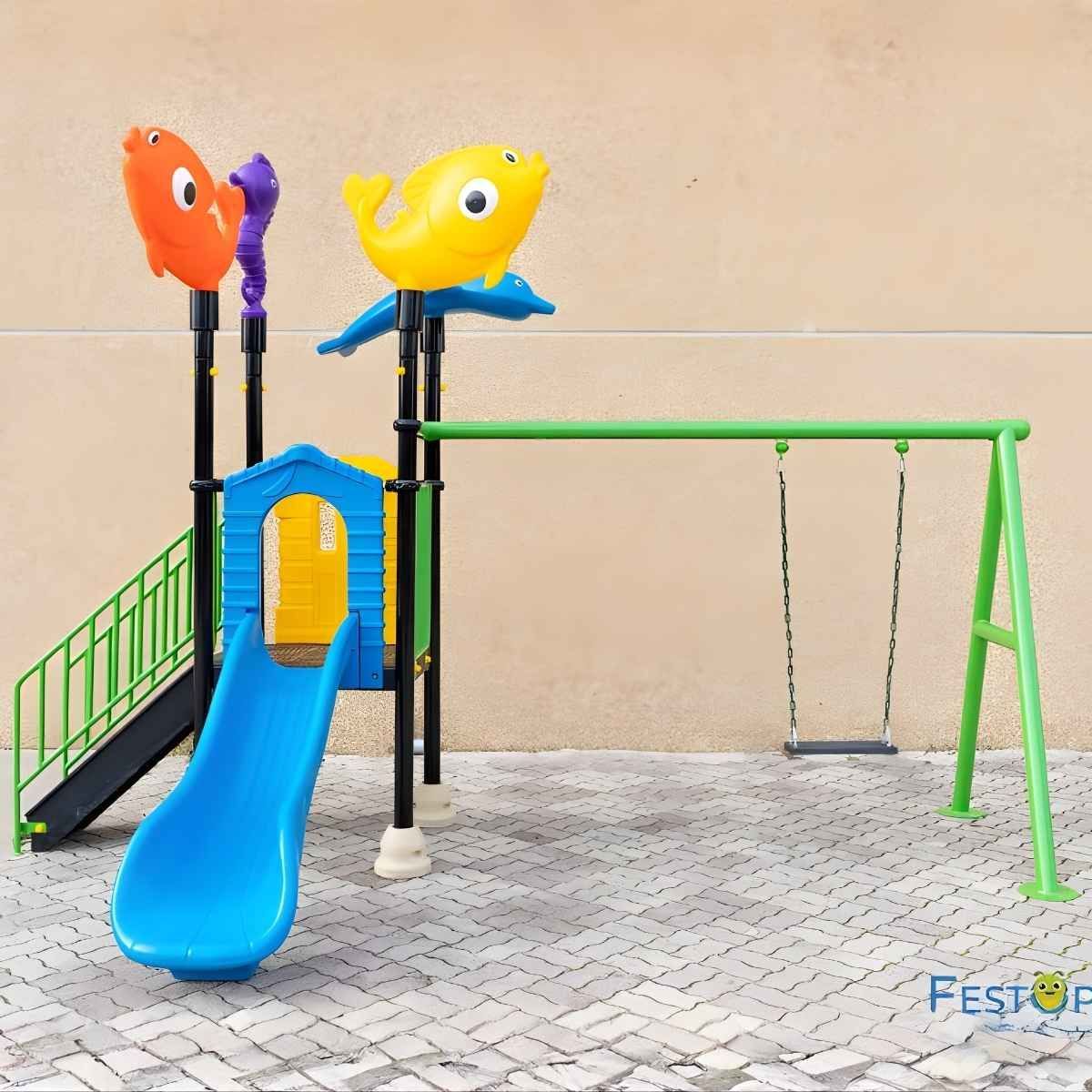 Palermo miniplayground da esterno festopolis - Venus Games 347 5635398
