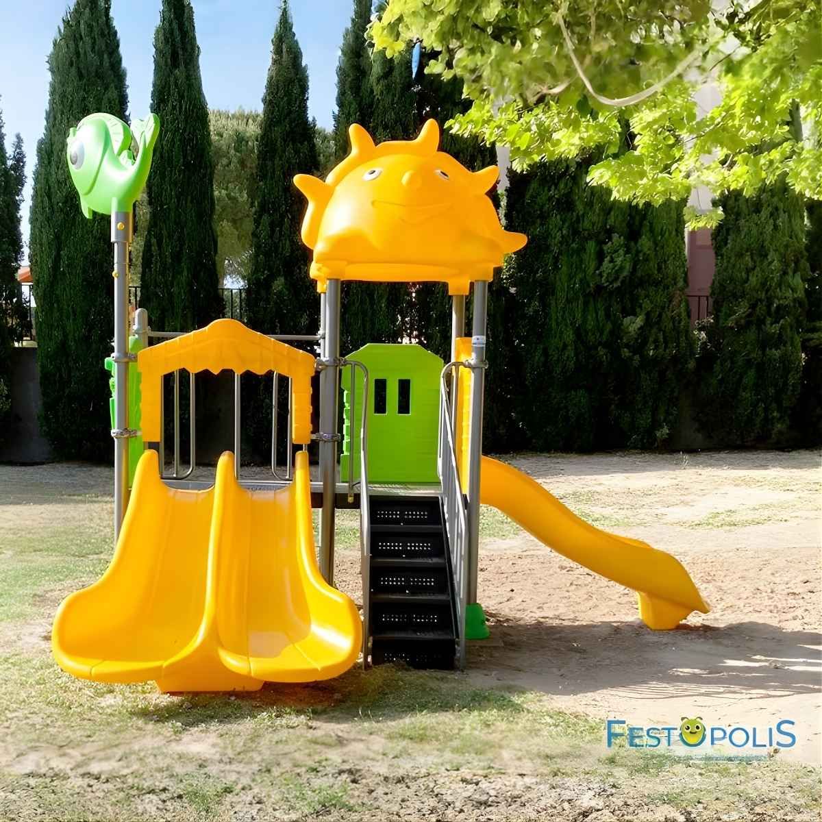 Roma miniplayground da esterno festopolis - Venus Games 347 5635398