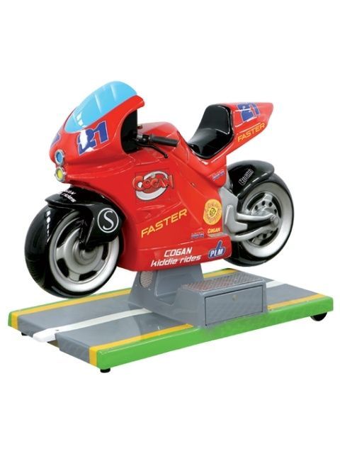Kiddie rides Moto GP - Venus Games Rimini giostre a gettone per bambini 347 5635398