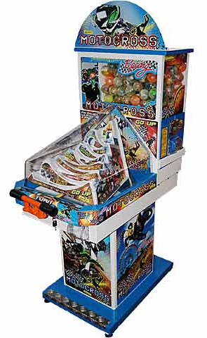 Distributore con gioco Moto Cross - Venus Games Rimini