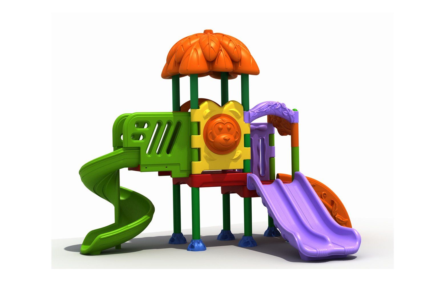 Playground da esterno in Polietilene Flower  - Wonder Games Rimini