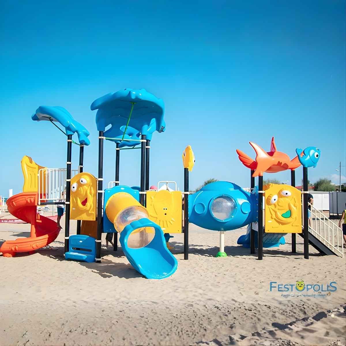 Valencia playground da esterno festopolis - Venus Games 347 5635398