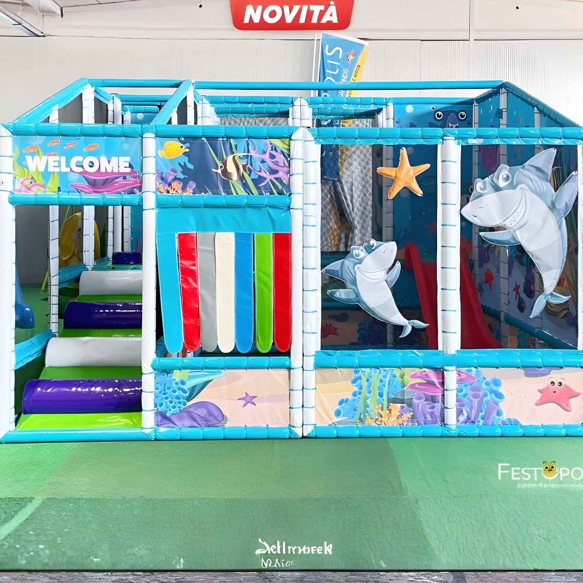 Pa-Squalo playground uso interno festopolis - Venus Games 347 5635398