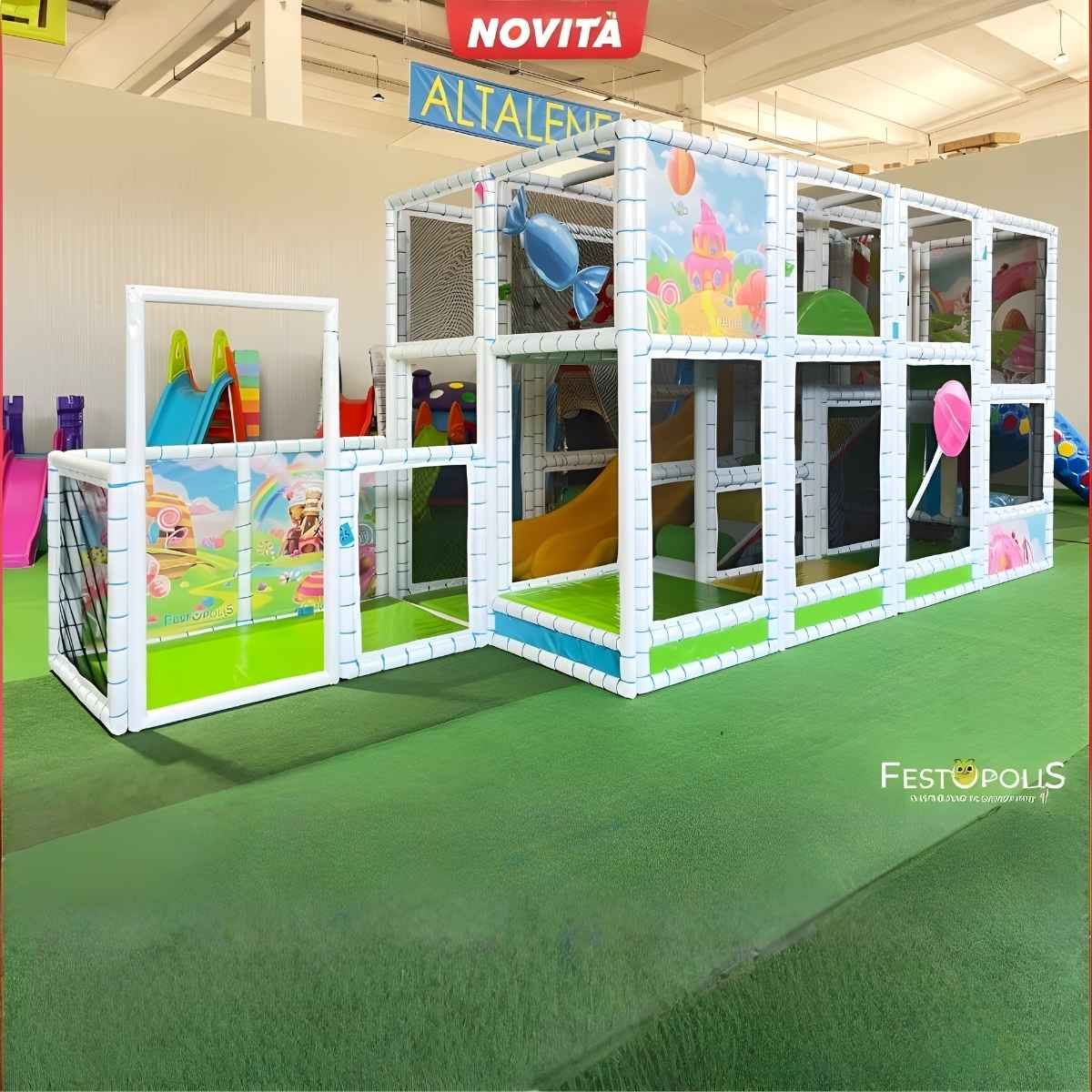 Pianeta caramelle playground uso interno festopolis - Venus Games 347 5635398