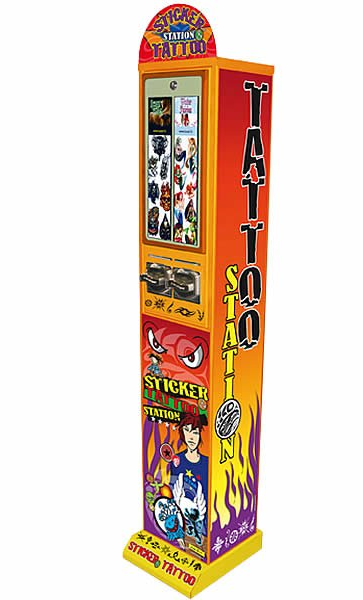 Distributore automatico tattoo - Venus Games Rimini