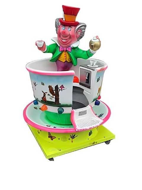 Kiddie rides Cappelaio Matto - Venus Games Rimini giostre a gettone per bambini 347 5635398
