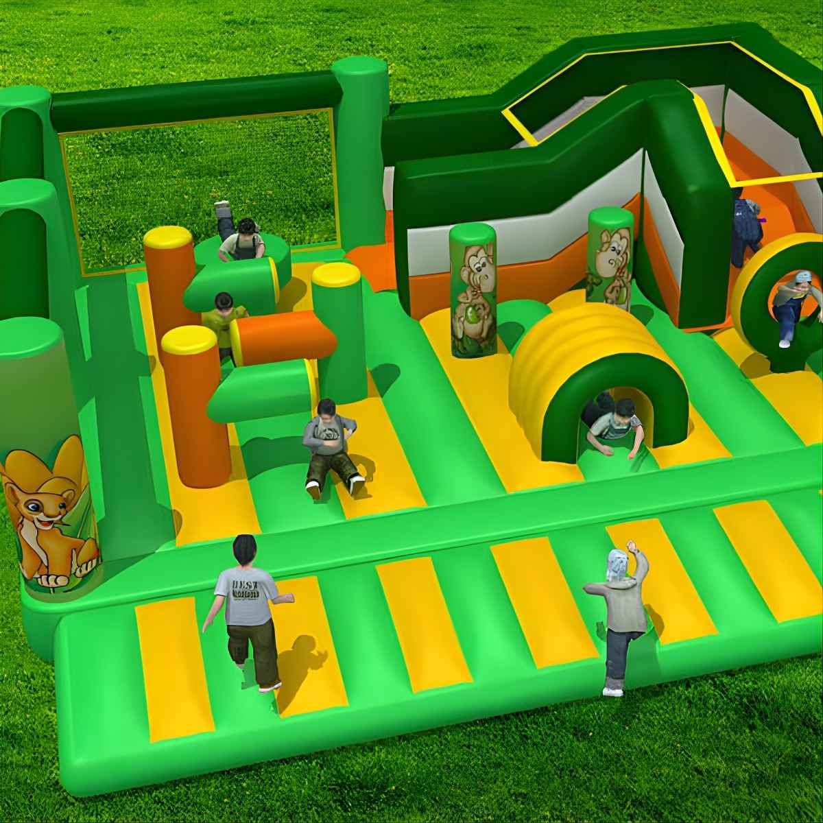 Gonfiabili città fantasia Festopolis - Venus Games 347 5635398