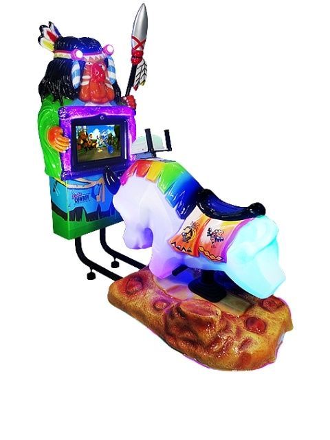 Kiddie rides Indian Cowboy - Venus Games Rimini giostre a gettone per bambini 347 5635398