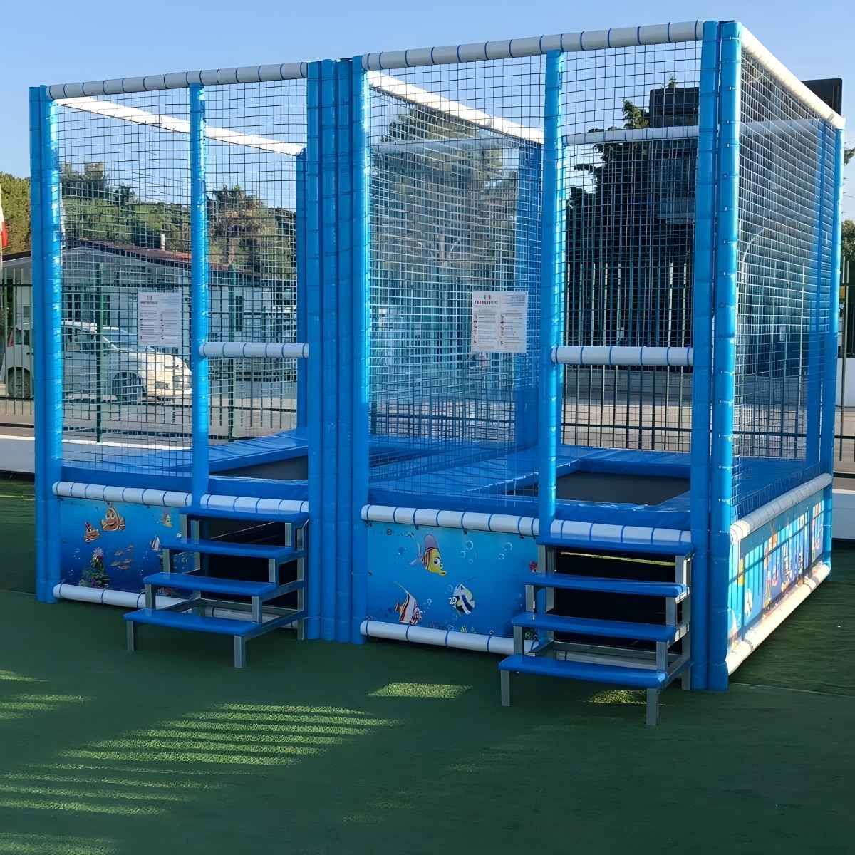 Tappeto Elastico Rettangolare 2 posti Festopolis - Venus Games  347 5635398