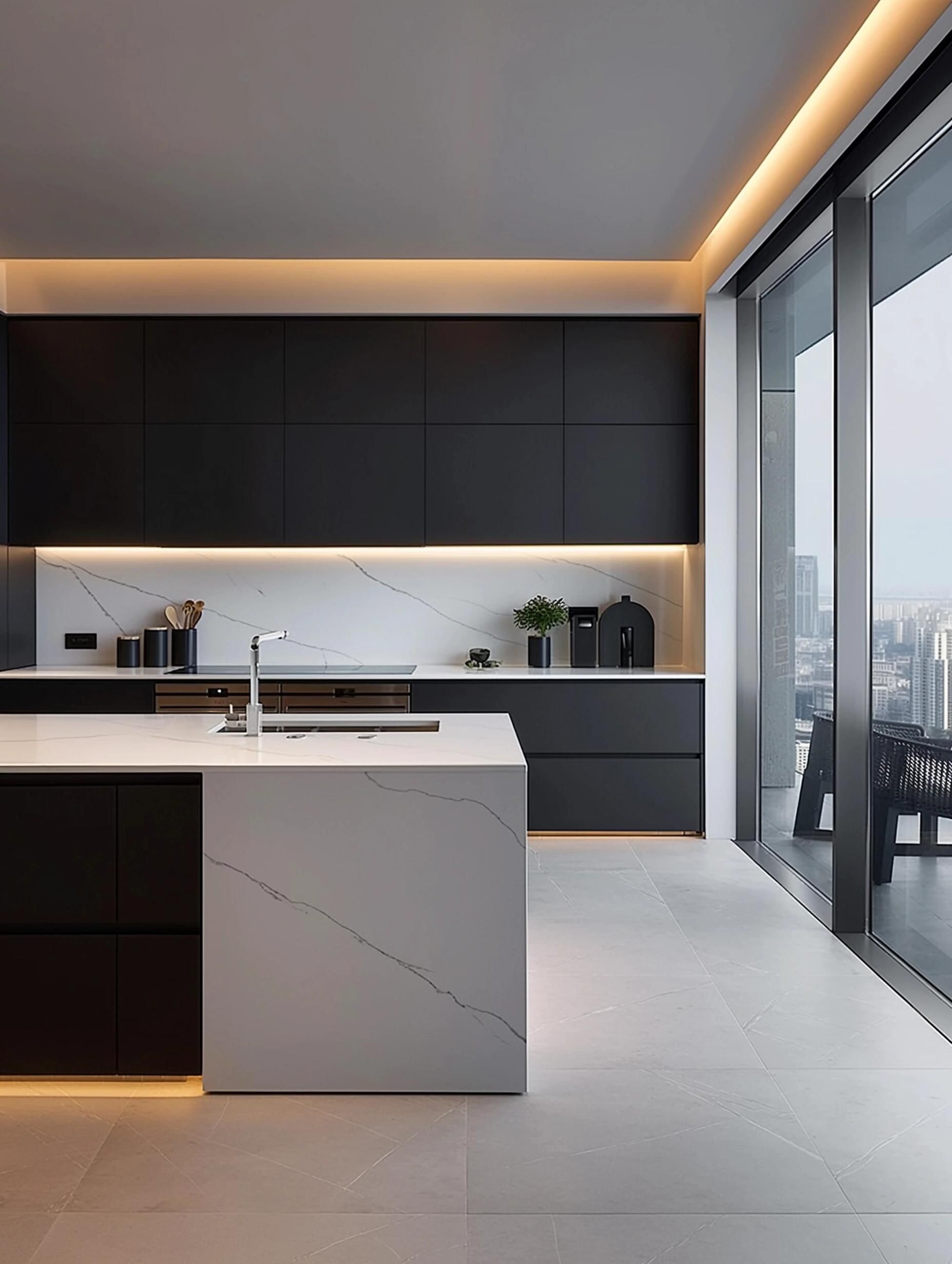 high end custom kitchen