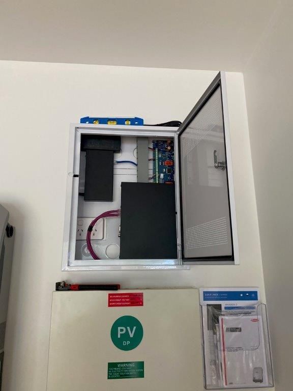 A Red and White Sign With the Word Emergency on It — CTE Systems In Hallidays Point, NSW