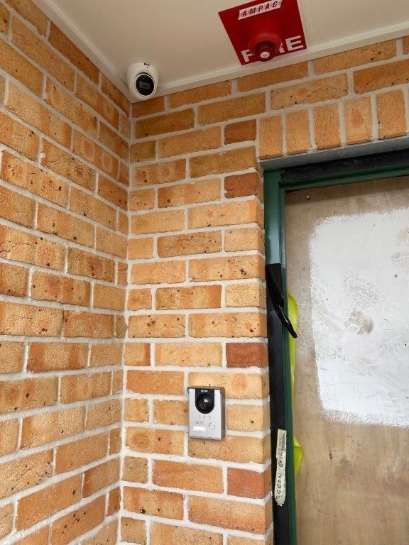 A Security Camera in Front of a Building — CTE Systems In Forster, NSW