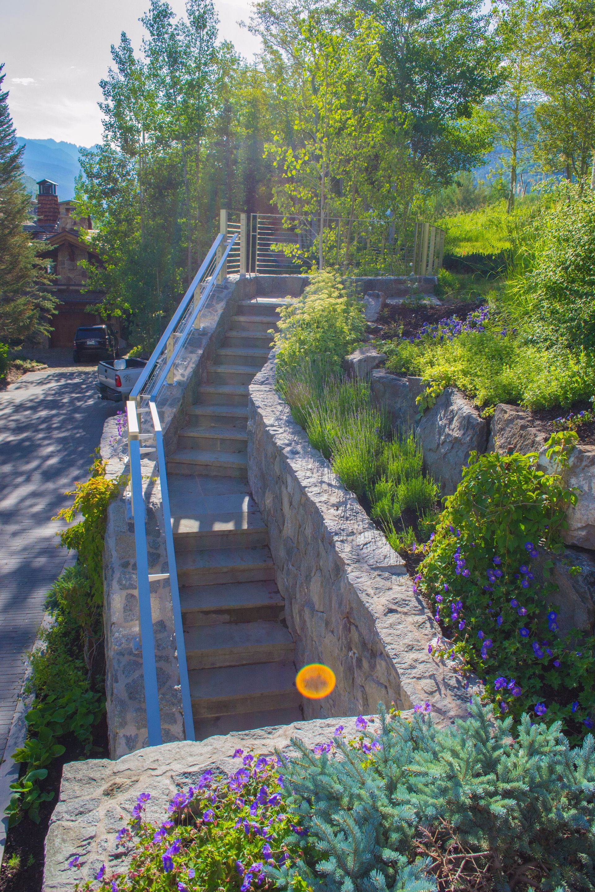 Landscaping Stairs — Berthoud, CO — Rocky Mountain  Environmental Construction