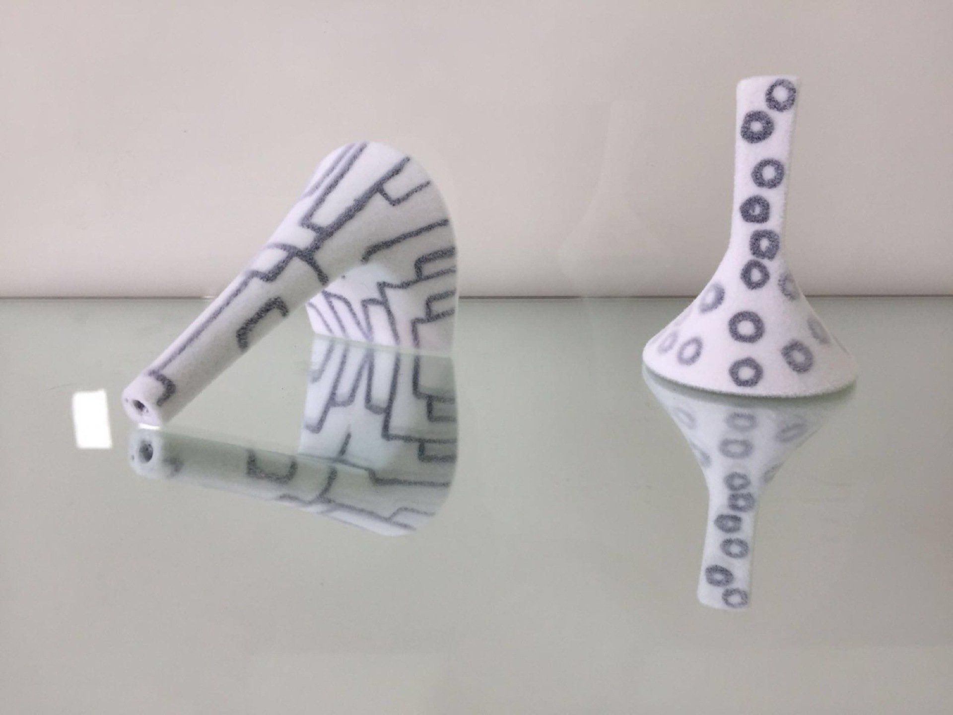 tacchi Pazzaglia dipinti a mano