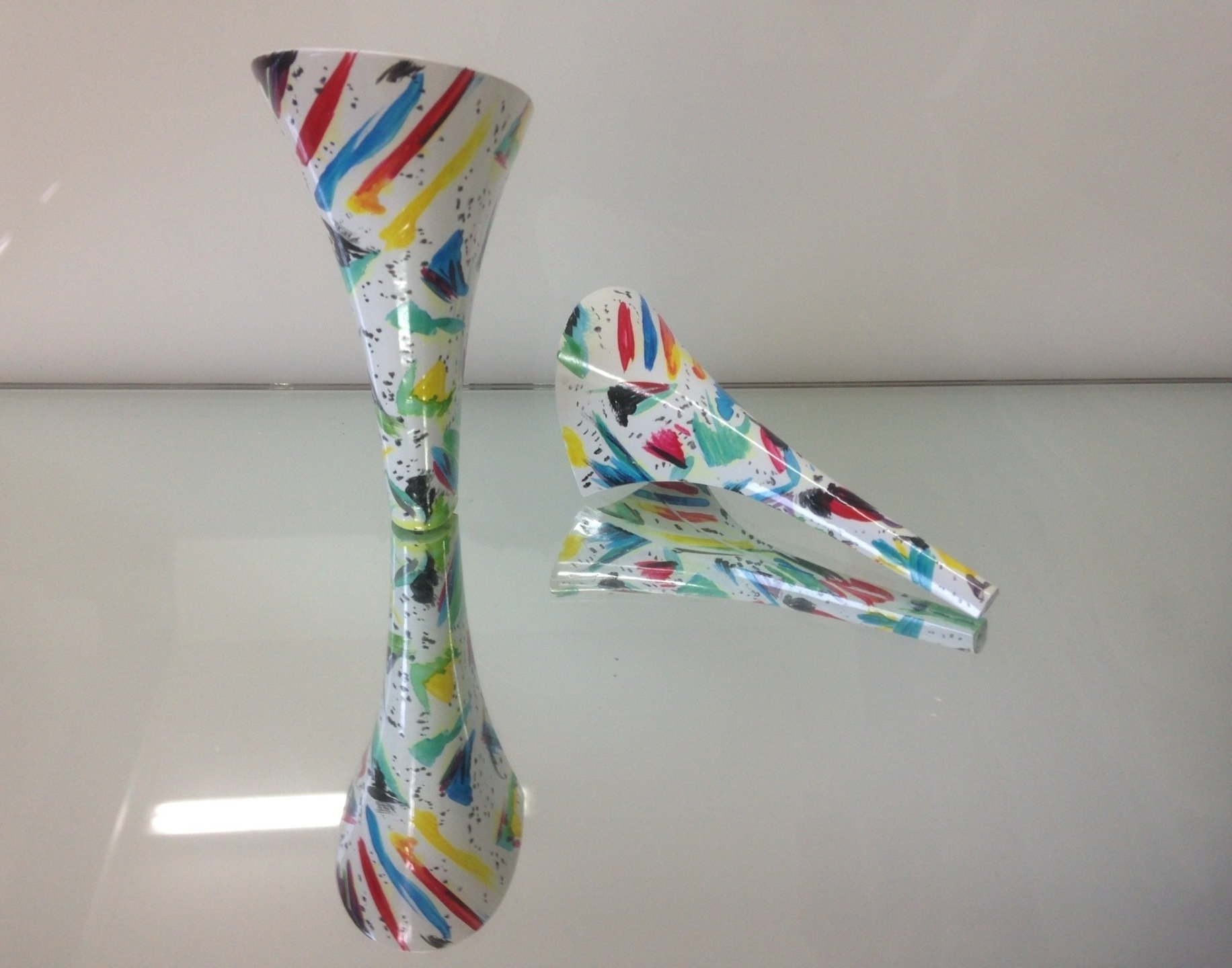 tacchi Pazzaglia dipinti a mano