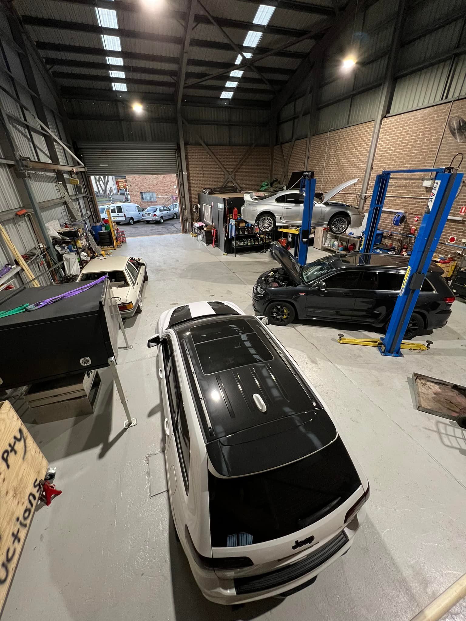 Interior of a Car Repair Shop — D.A.G Automotive in Unanderra, NSW