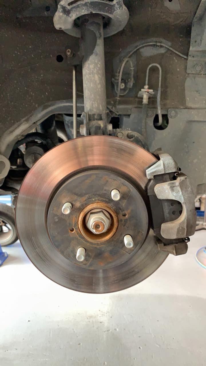 Car Front Wheel Assembly — D.A.G Automotive in Unanderra, NSW