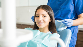 happy couple after visiting the dentist