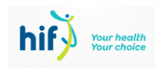 HIF hif your health your choice logo