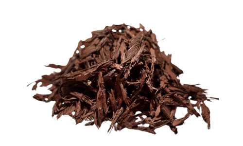 rubber mulch red