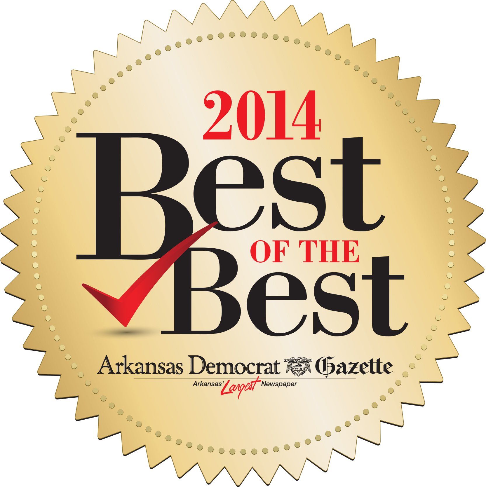 2014 Best of the Best award