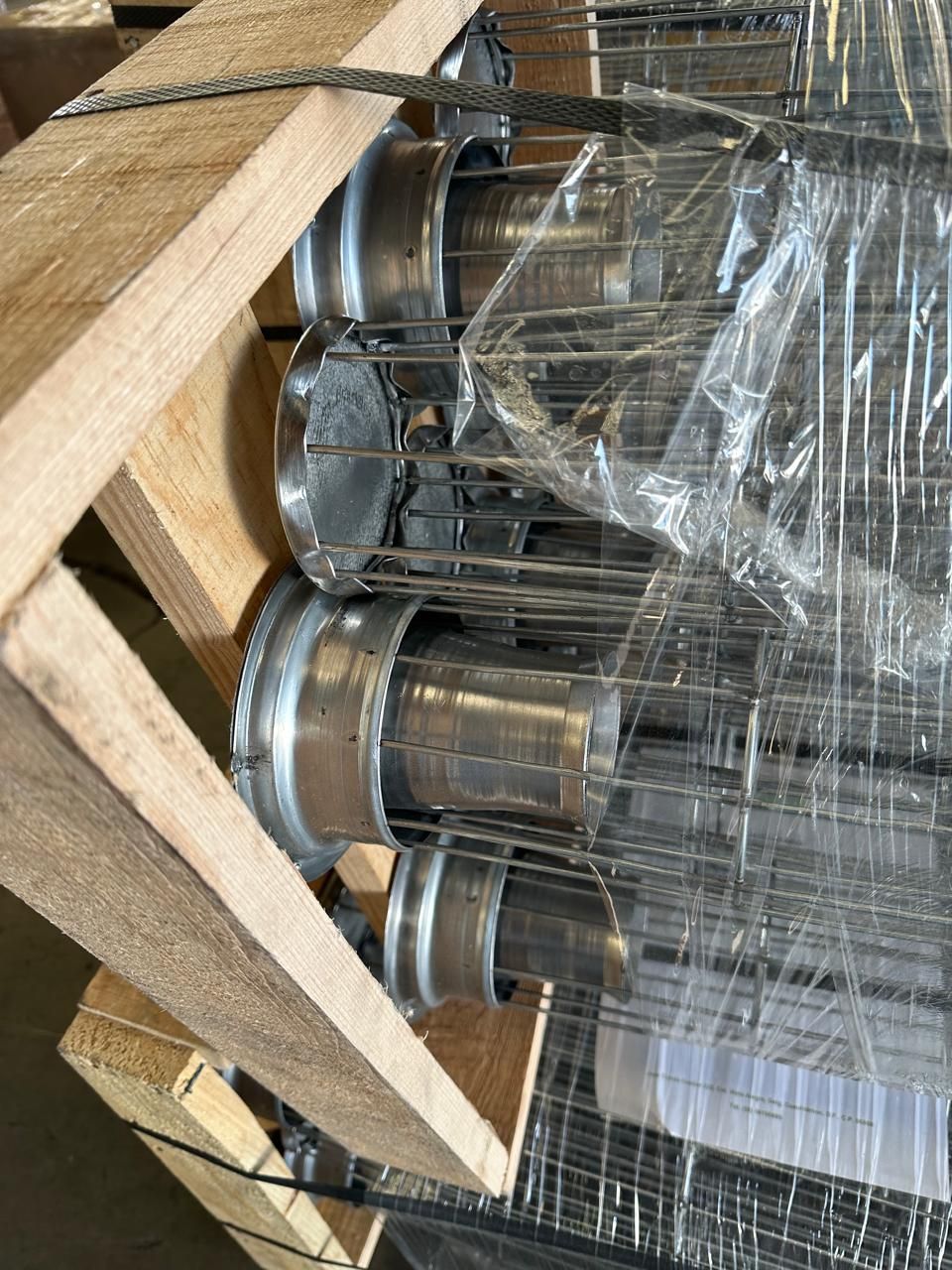 Canastillas para colector de polvo a la medida