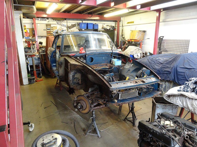 Classic vehicle restoration by Phoenix Classic Cars Ltd