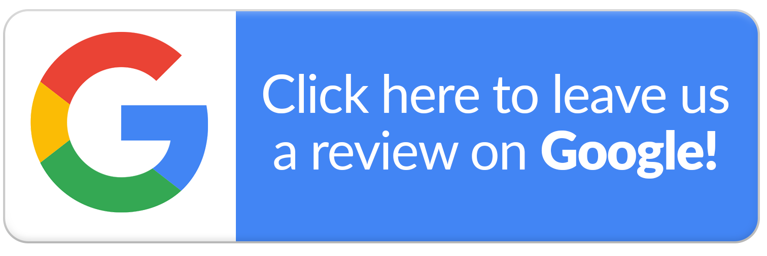 A blue button that says `` click here to leave us a review on google ''.