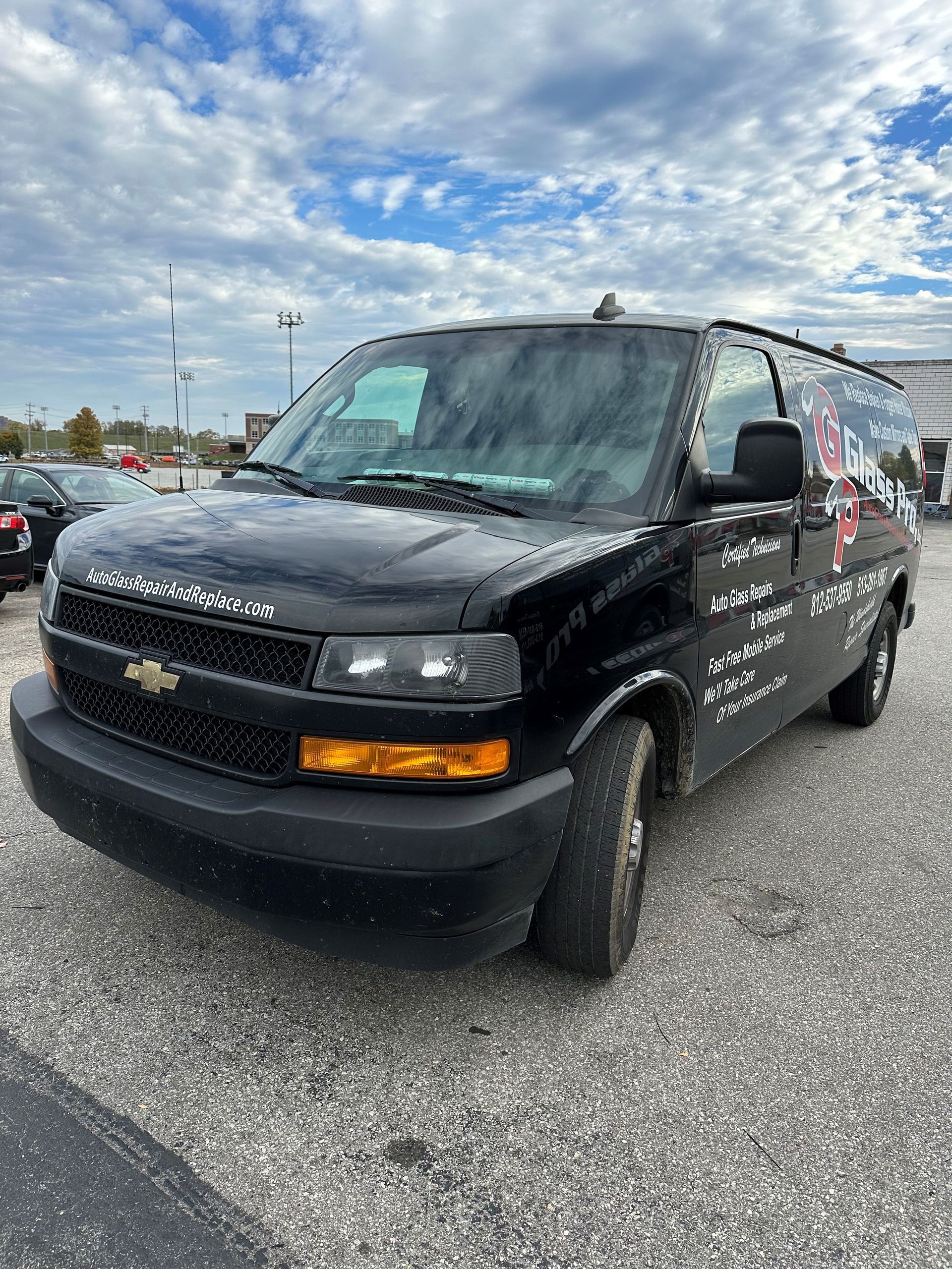 Front View Company Car — Cincinnati, OH — Glass Pro