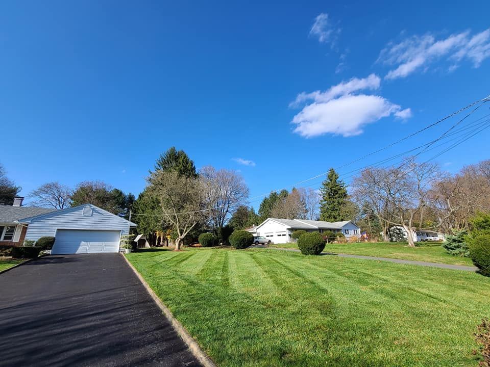 Lawn maintenance by L&L Custom Landscape Design in Somerville, NJ