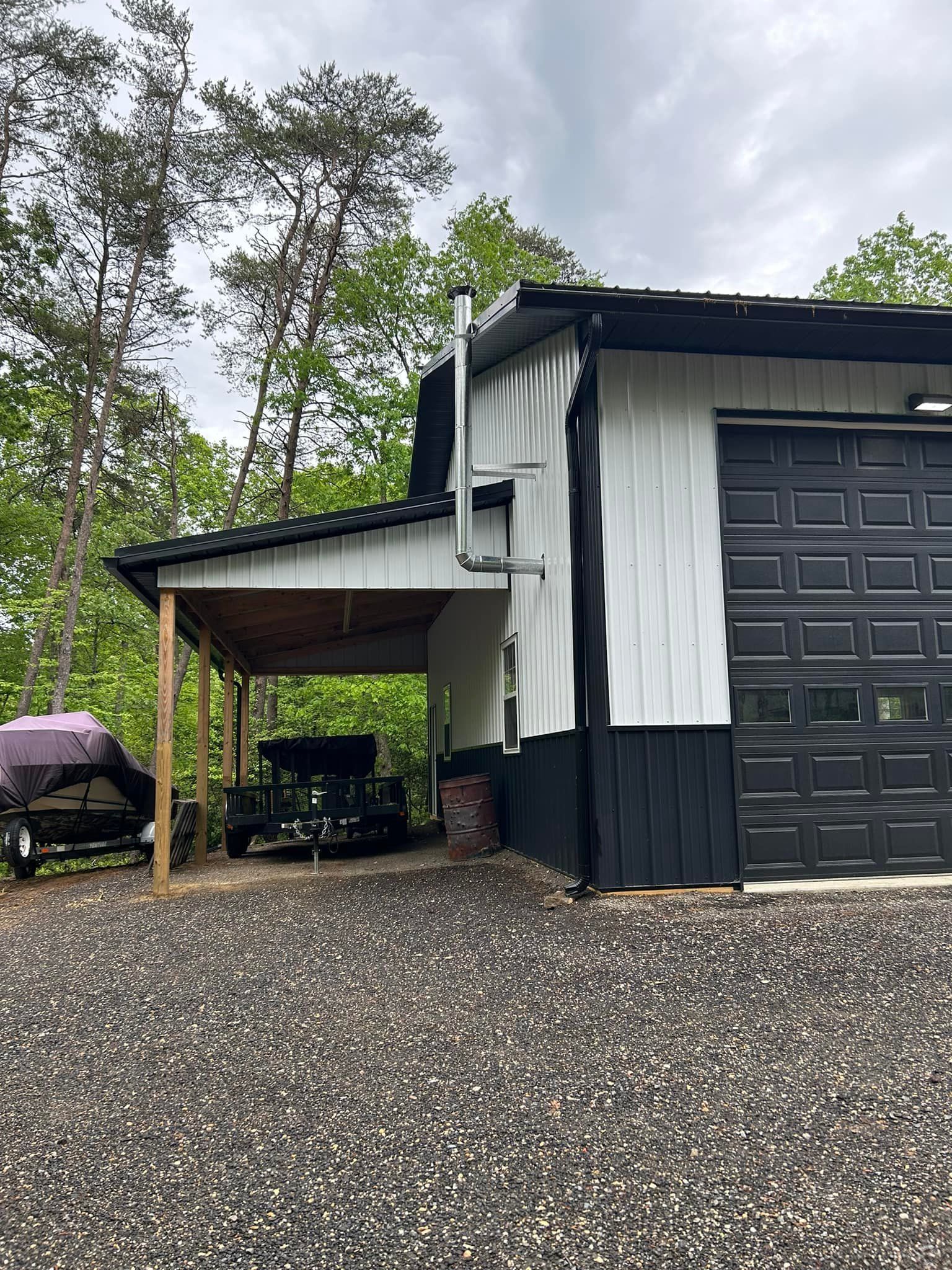 METAL OFFICE BUILDING