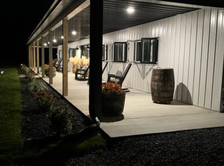 pole barn built for office