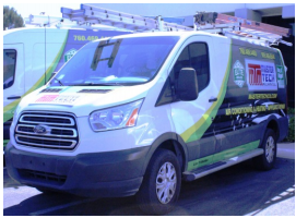 HVAC Repair — Service Van of Master Tech Mechanical in Southern California, US