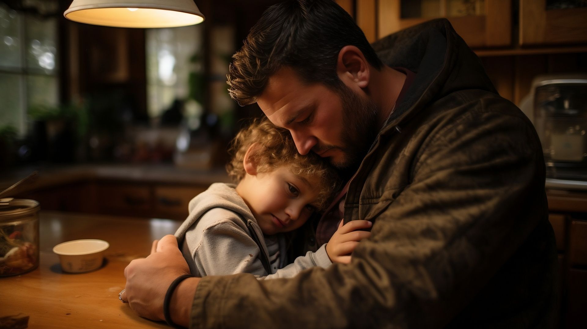 Child's hands stacking coins on a white surface, with scattered coins nearby; focus on money and financial concept.