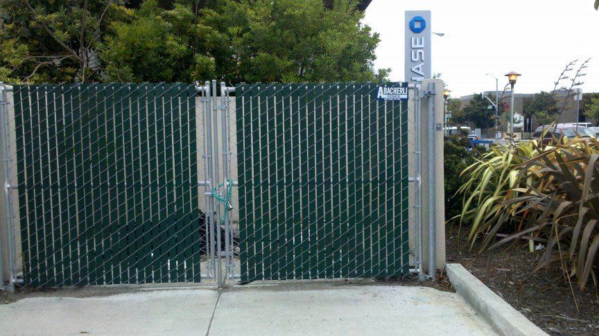 Chain-link Fencing — Green Chain Link Fence in Soquel, CA