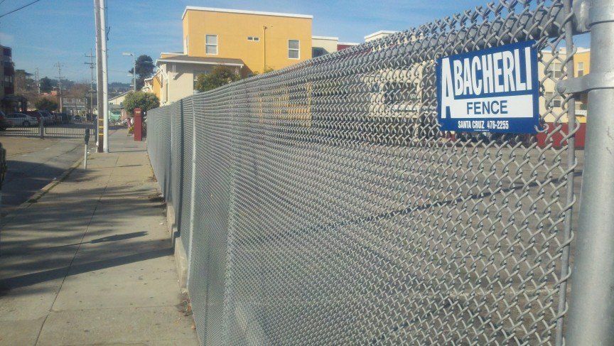 Metal Fence Posts — Side Walk Fence in Soquel, CA
