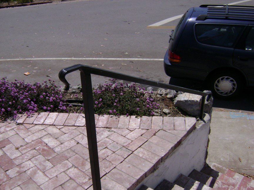 Monterey Hand Rails — Black Square Handrail in Soquel, CA