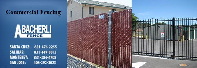 Commercial Soquel CA Abacherli Fence Company