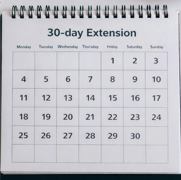 Sales Promotion: 30 Day Extension