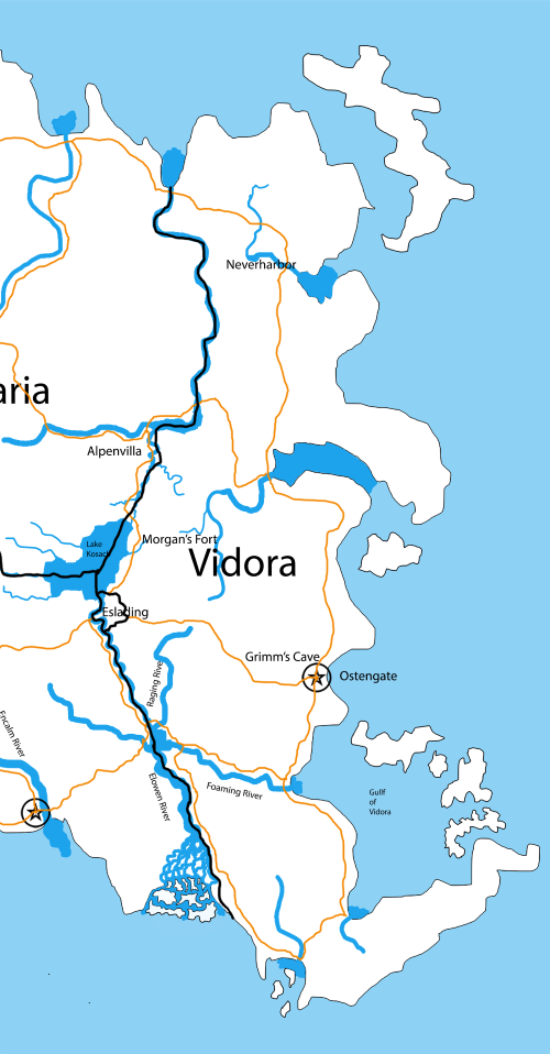 Map of Vidora