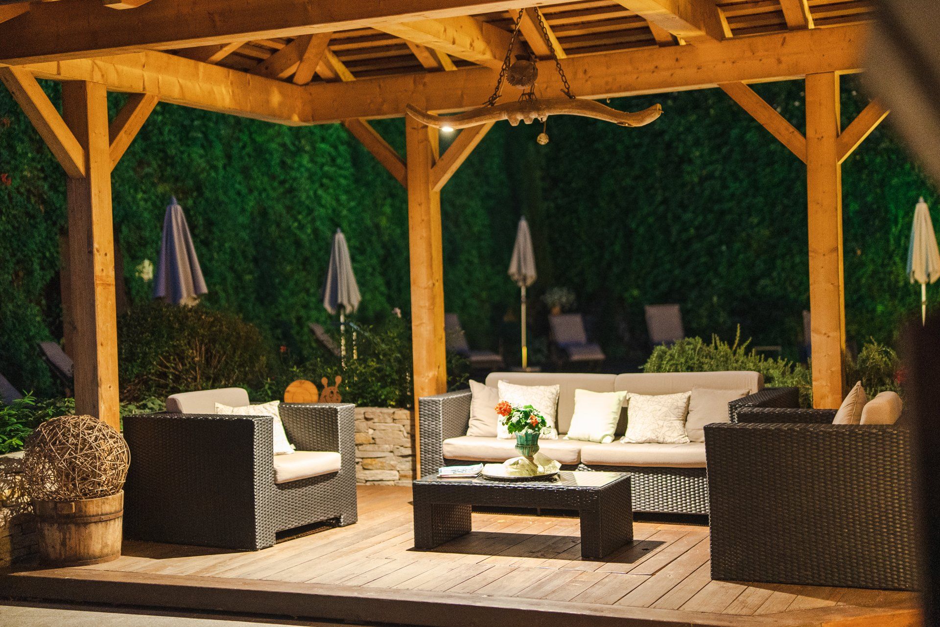 Terrasse Gutshof Moser