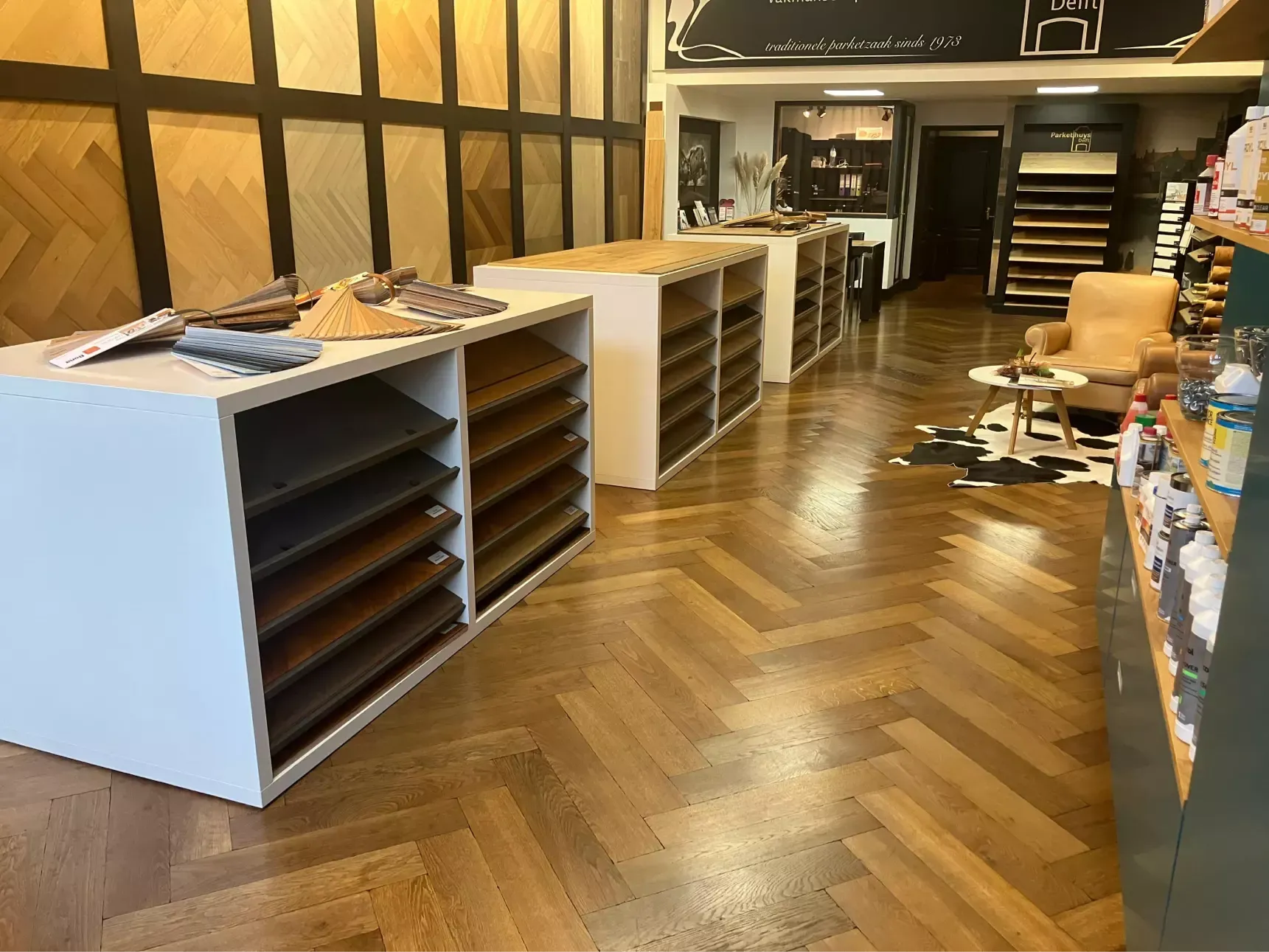 Showroom Parkethuys Delft
