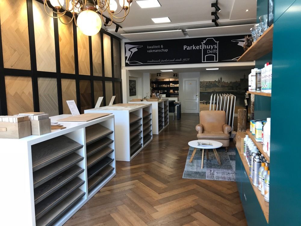 Showroom Parkethuys Delft