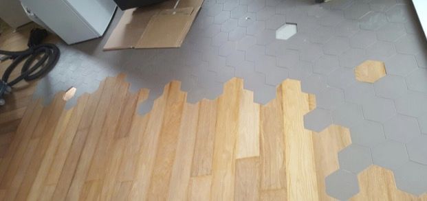 Parket honinggraadtegels