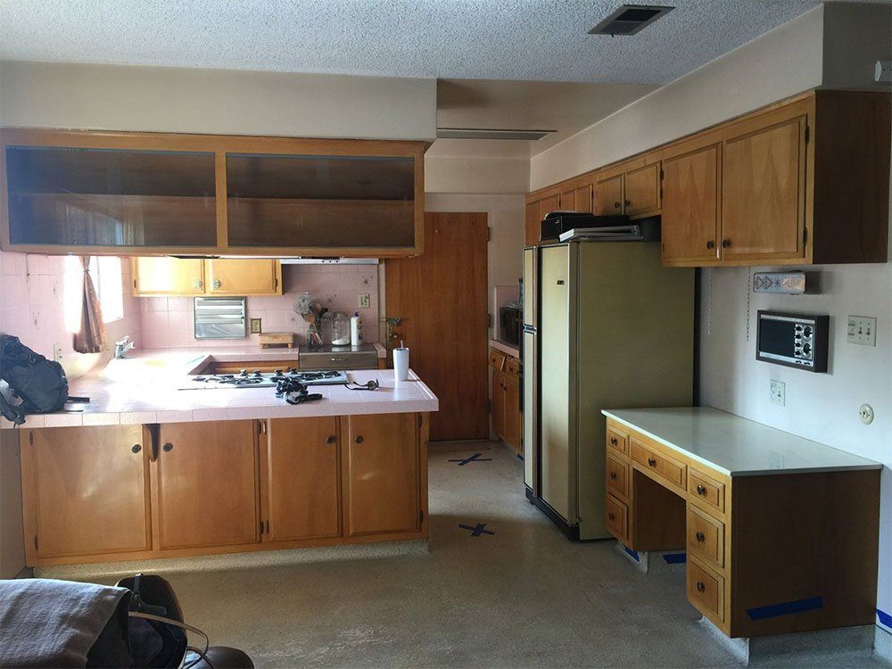 Before Kitchen Remodeling —Commerce , CA — A.R.C. Property Services Co