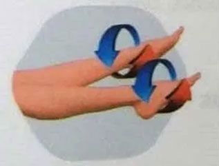 HACER CÍRCULOS CON LAS PIERNAS