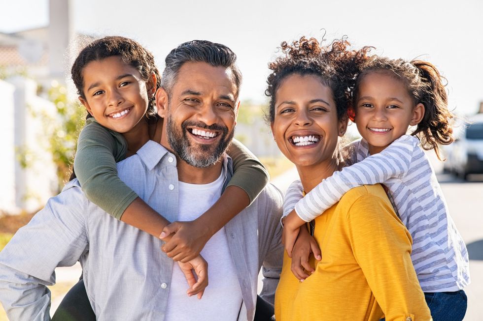 Family With A Beautiful Smile — Gilbert, AZ — AZ Affordable Health Insurance & Medicare