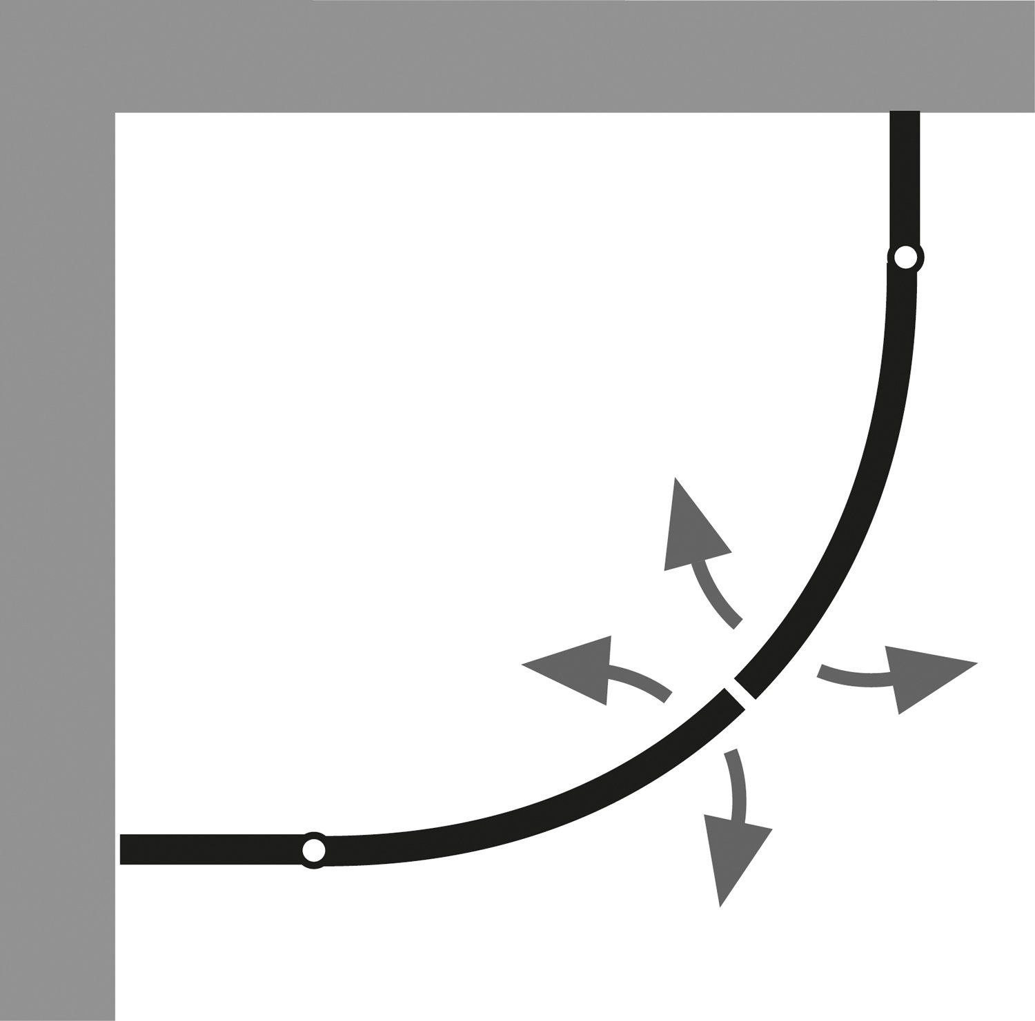 Öffnungsmechanismus der Tür