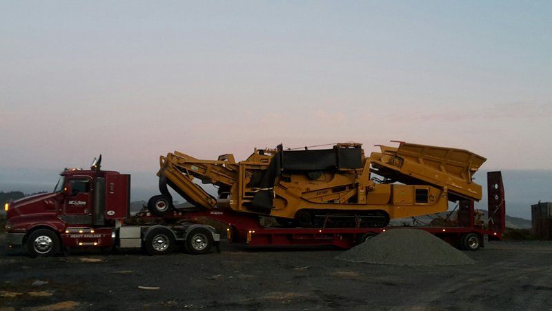 Machinery  used for Screening plant hire